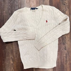Ralph Lauren sport cable knit sweater